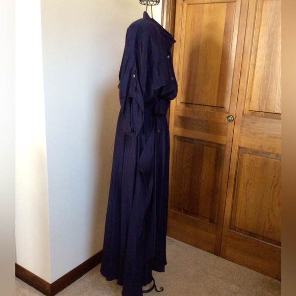 Benson and Smith Vintage Navy Dress, Large - Picture 2 of 7